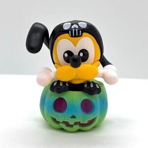 Disney x Cosbi Mickey & Friends Pumpkin Ed Pluto Halloween Mini Figure, New